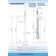 Velvet 1 Handle Waterfall Faucet with Diverter