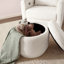 Repose-pieds rond avec rangement Enoki-85277030