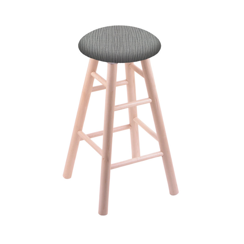 36" Swivel Bar Stool, Dark Cherry Oak, Graph Alpine