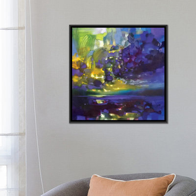 «Purple Mouvement», reproduction sur toile