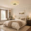 Ventilateur de plafond intelligent moderne avec éclairage à DEL de 20 po Blodgett-137782415-137782416-137782417