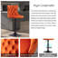 Tabouret de bar pivotant à hauteur réglable Zager-26442932-61844851-26442941