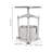 6L Manual Citrus Juicer Fruit Cider Grinder