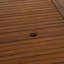 Oval Wooden Extendable Outdoor Dining Table