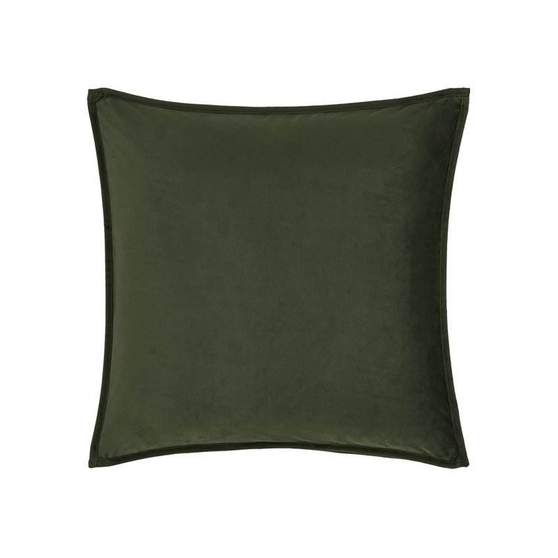 Housse de coussin décoratif carré Townsend, Vert forêt
