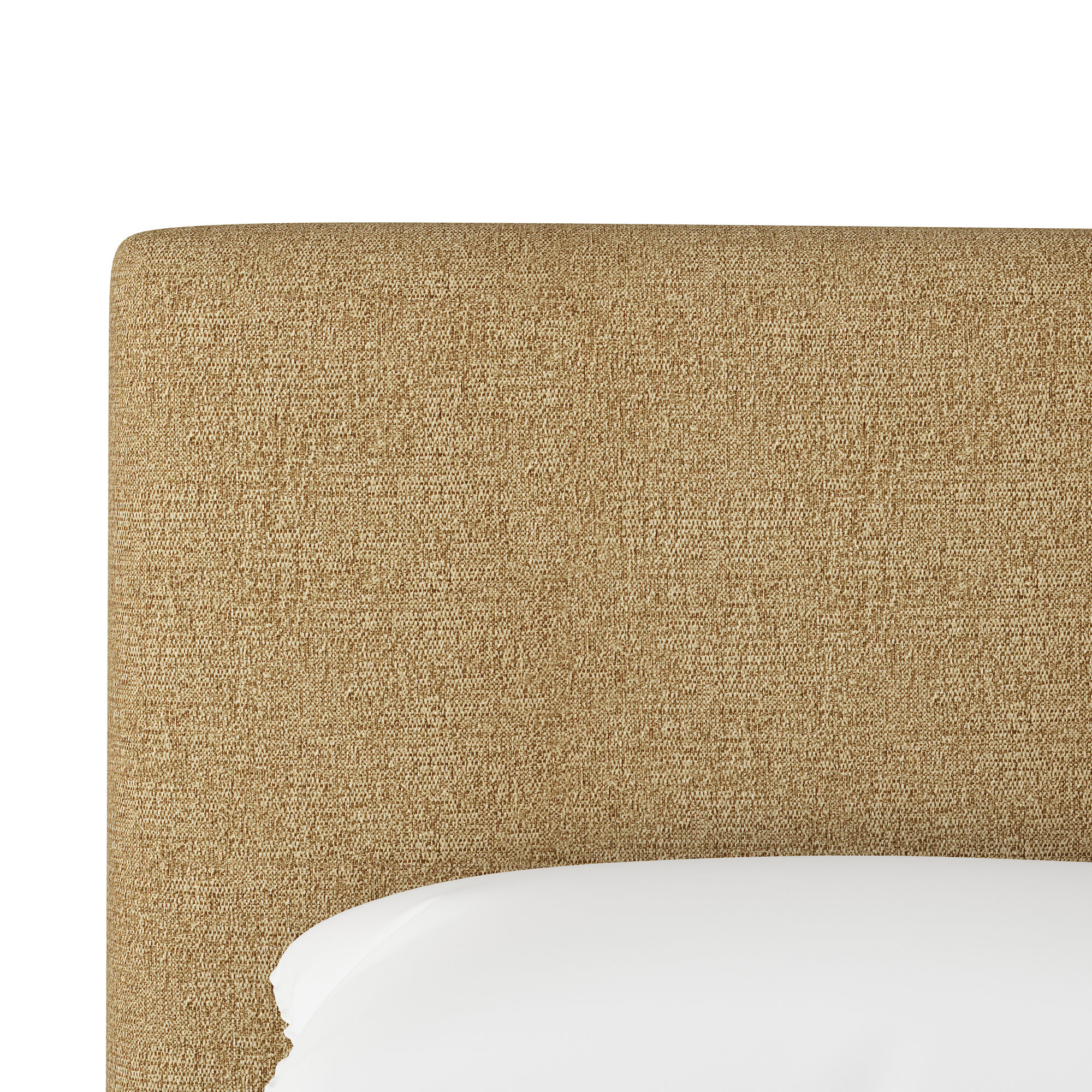Pyburn Upholstered Bed, Distressed Saddle Brown Performance Faux Leather, California King