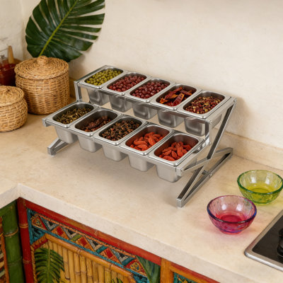 Stainless Steel Spice Rack