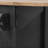 Fluted Kitchen Island with Drop Leaf-1690713890
