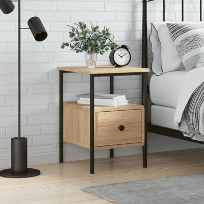 Montclaire Bedside Cabinets 2 pcs 34x36x50 cm Engineered Wood