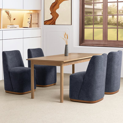 Markwart 33.5" H Upholstered Side Chairs(Set Of 4)
