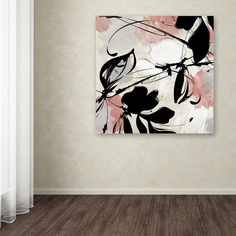 «Manifesto with Coral» par Jadaya, impression sur toile tendue, H 35 po x l 35 po x p 2 po