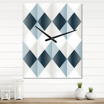 Jamylah - Horloge murale géométrique moderne