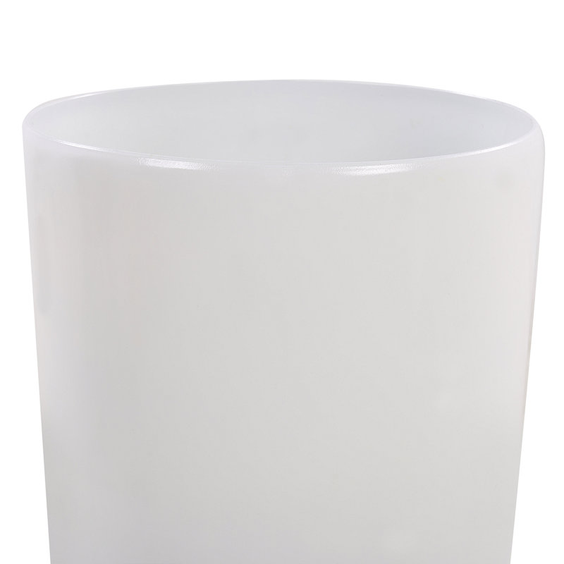 Aadhvik Pot Planter, White, 75cm H x 40cm W x 40cm D 