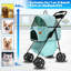 Poussette pour animaux de compagnie, système de voyage multifonction 3 en 1, poussette pliable pour animaux de compagnie à 4 roues avec panier de rangement pour petits chiens et chats de taille moyenne-101128836