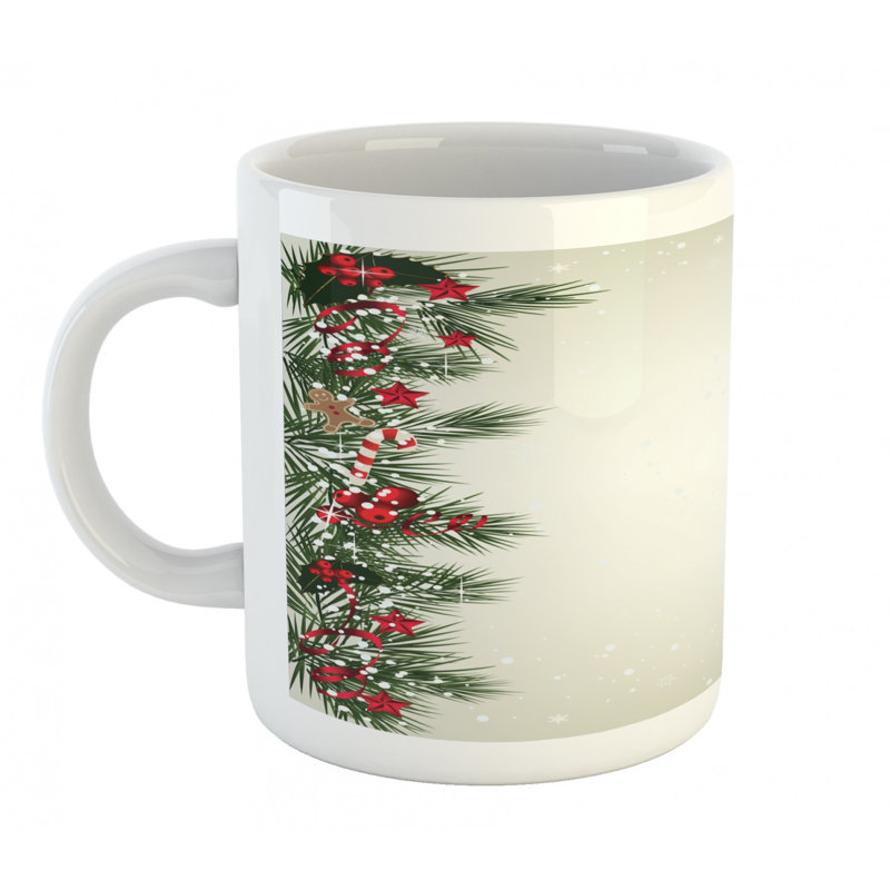 Grande tasse à café tree branch