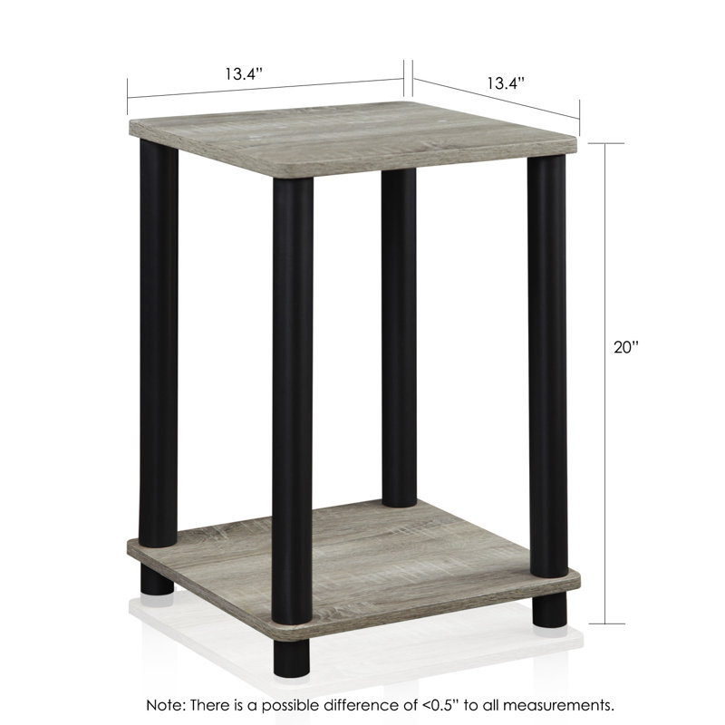 Sellersburg Side Table, French Oak Grey/Black