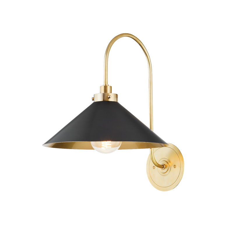 CLIVEDON Wall Sconce by Mark D. Sikes, Black
