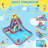 13' X 10' Giant Inflatable Water Slide Bounce House With Sprayers For Backyard Play(No Air Blower)