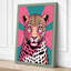 Pop Leopard Modern - Wrapped Canvas-131236147-131236151