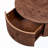 360° Rotating Coffee Table With 2 Drawers