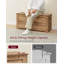 Chest, Bench, Blanket Box with 2 Safety Hinges, Shoe Storage, Farmhouse Style-830670950-830670953