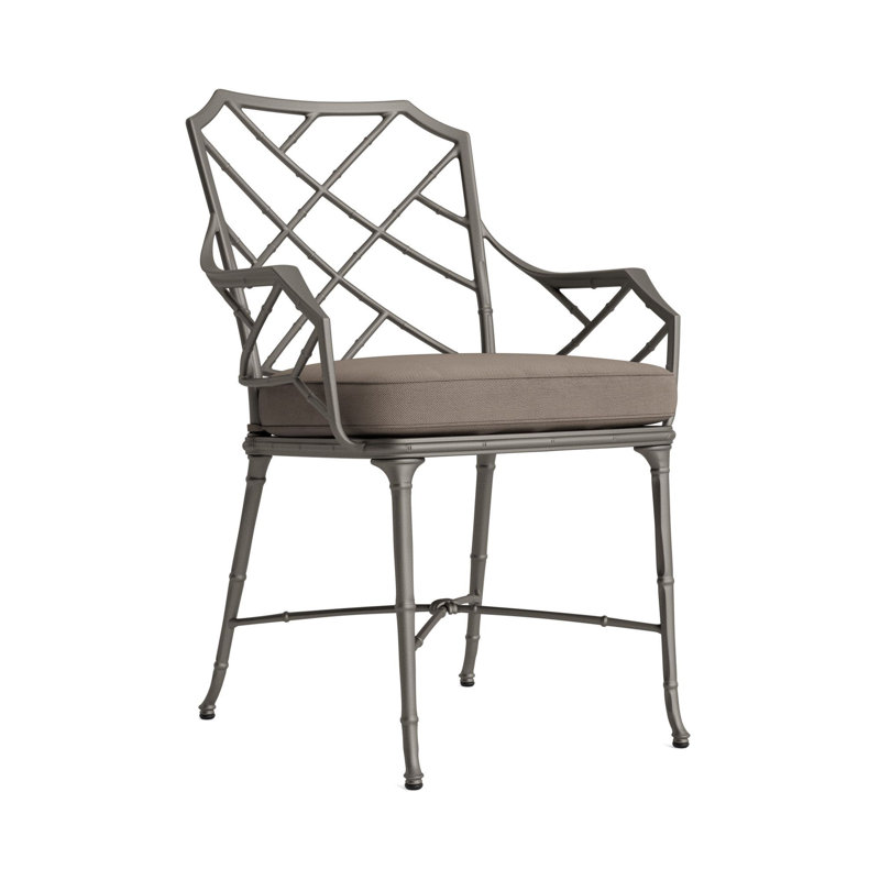 Calcutta Outdoor Dining Chair, Mica, Fusion Neptune