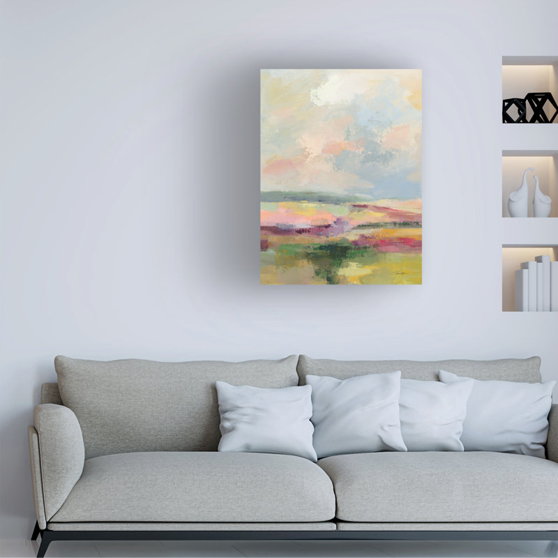  «Silvia Vassileva Spring Light I», art mural, H 19 po x l 14 po