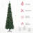 7.5 Foot Pencil Artificial Christmas Tree