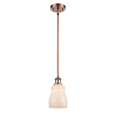 Luminaire suspendu en forme de cloche à 1 lumière Mccarver