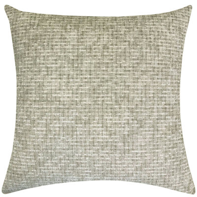 Adaliene Plaid Feather Throw Pillow