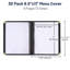 Paquet de 30 pochettes pour menu de restaurant 8,5 x 11 po WeChef