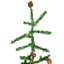Artificial Pine Christmas Tree with Lights