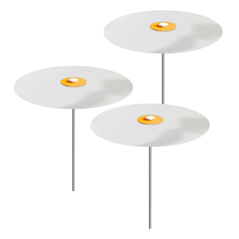 3 pièces pare-soleil plante facile à installer avec pare-soleil d'extérieur imperméable et à hauteur réglable