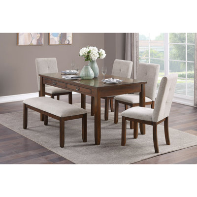 Banc de chenille foncé 1pc