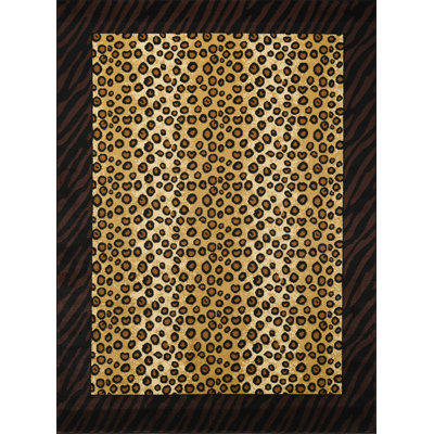 7 ft. 10 in. x 10 ft. 3 in. Animal Print Area Tatiyana