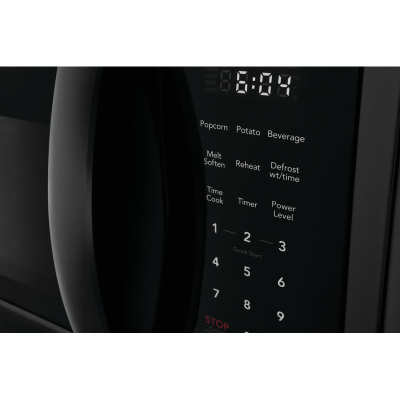 Frigidaire 29.88" 1.8 cu ft. 1500 - Watt Covertible Over-The-Range Microwave, Black Stainless