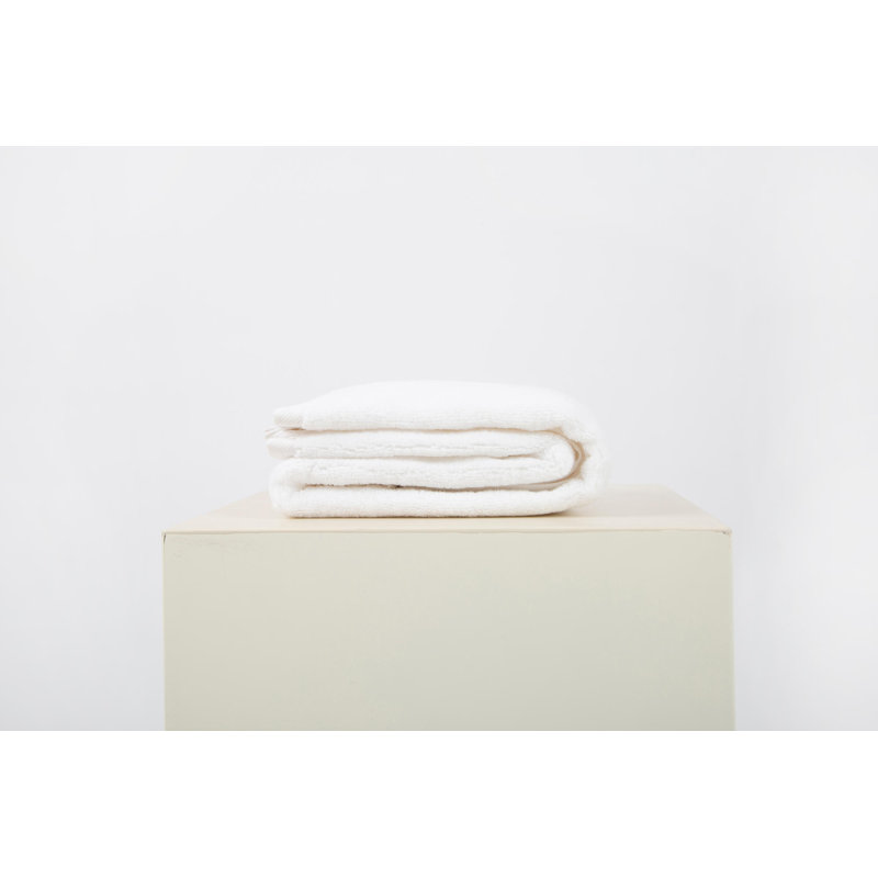 Débarbouillette 100% coton Ebian, Blanc