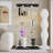 Tempered Glass Display Cabinet With Color-Changing Lights, Door Locks, And Adjustable Feet For Versatile Use In Any Room-654972718