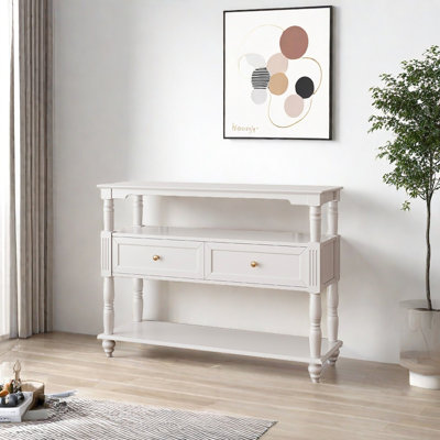 Retro Minimalist Console Table