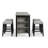 Space-Saving 5-Piece Counter Height Dining Set with Built-In Storage