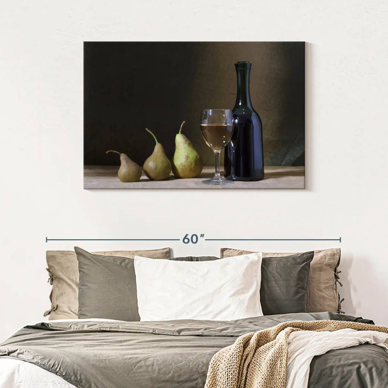 Yarlin Wine and Pears, 30" H x 45" W
