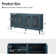 Hayter 61'' W Sideboard with LED Light and Cable Management