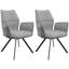 Lusso Fabric Dining Armchair-2129059234