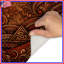 Tapis de bain à motif ornemental complexe-2007747561
