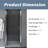 32 In. W X 72 In. H Pivot Semi-Frameless Shower Door In Finsh-111081930