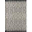Tapis ivoire / gris anthracite tissé à la main Roseanna-1130813054