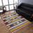 Hand Woven Flat Weave Kilim Wool Eco-Friendly Area Rugs  -  Rectangle, Multicolor, Contemporary Modern Design, Low Pile  Handmade Area Rugs for Living Room, Bed Room-27436314