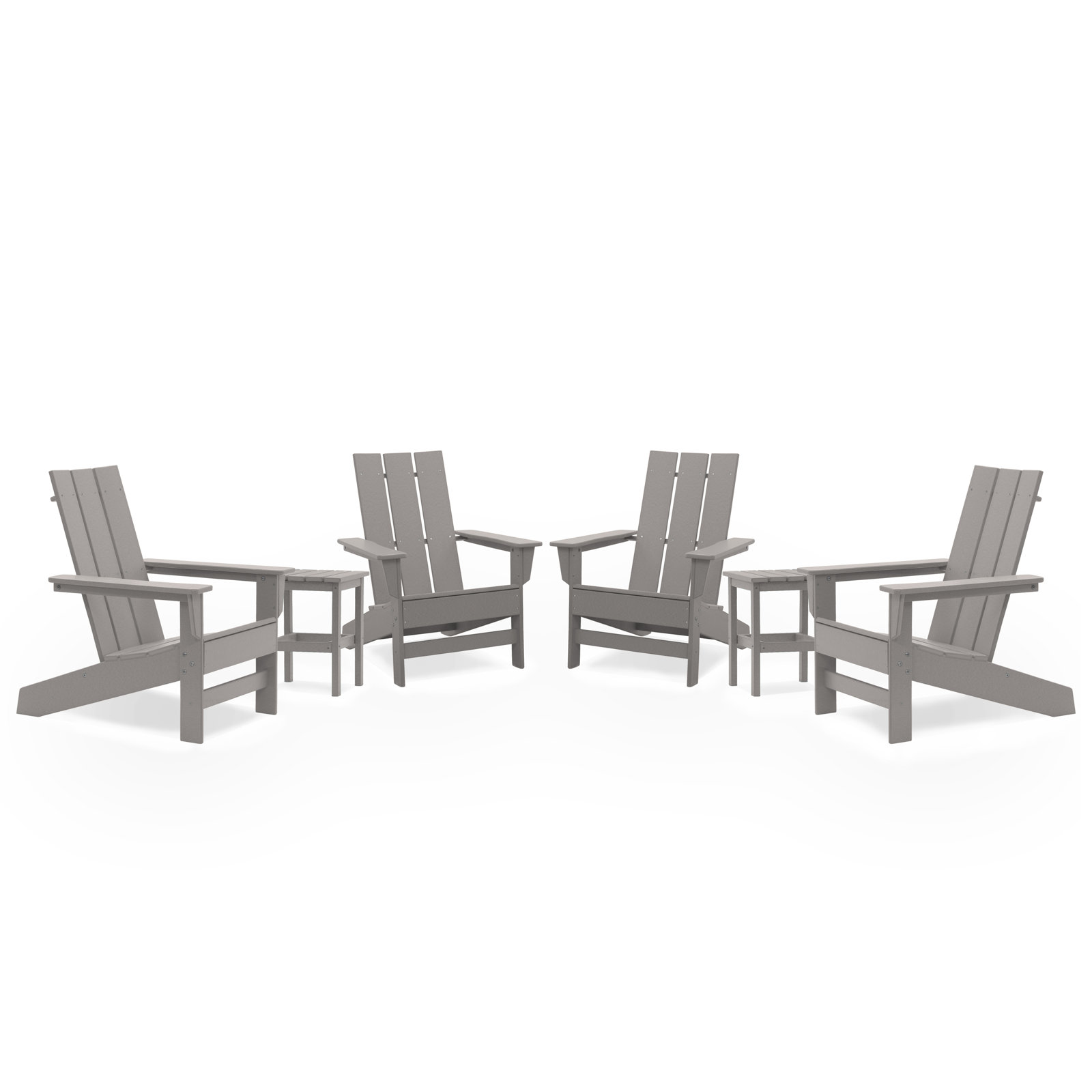Ratcliff 4 - Person Patio Seating Group, Light Gray