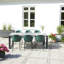 Muheezat 6 - Person Patio Dining Set with Rectangular Table-2015438980-2119421718