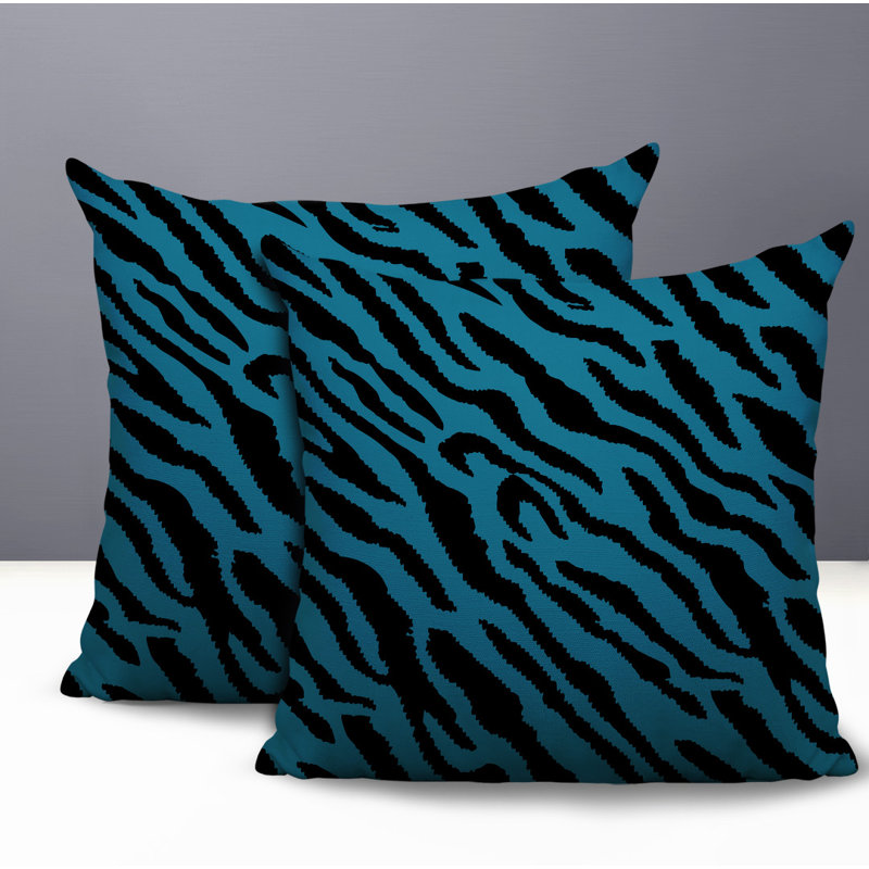 Coussin intérieur / extérieur Valerie, 20x20, Turquoise
